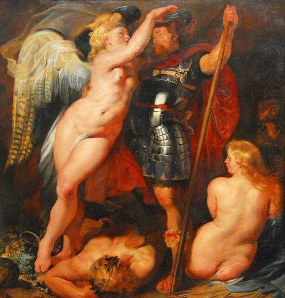 Crowning of the Hero, Peter Paul Rubens